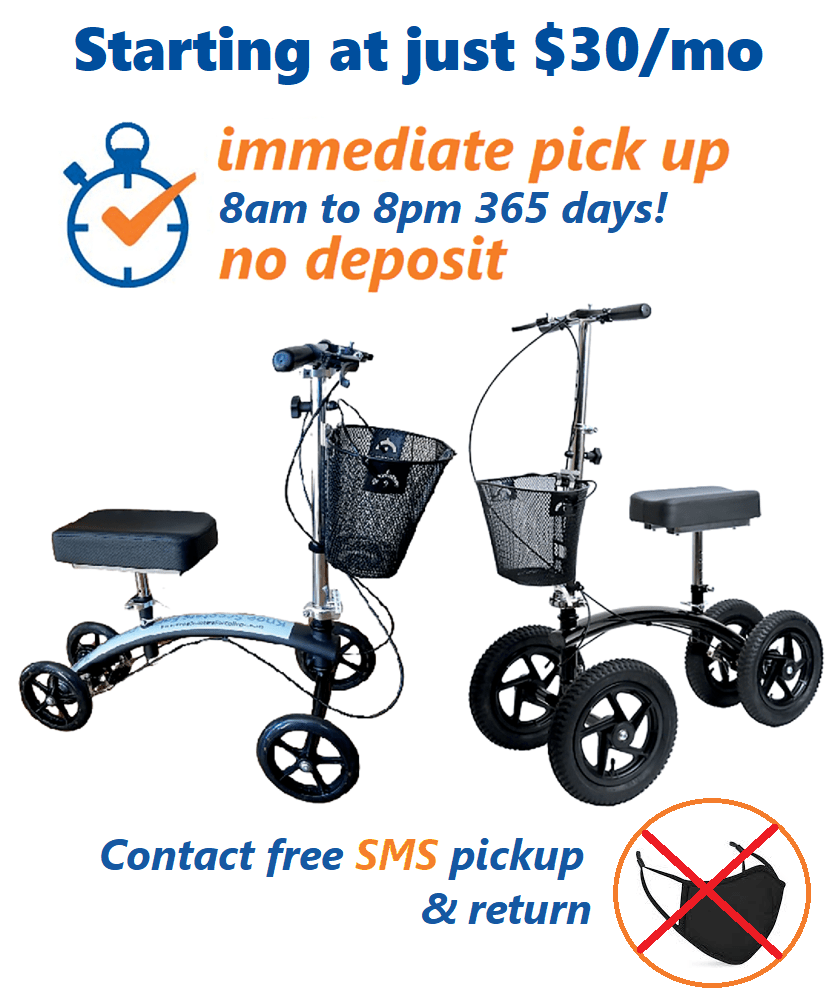 Home Knee Scooter USA 30/mo Rentals