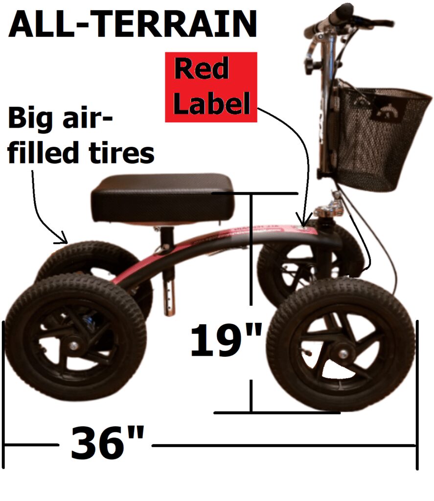All Terrain Knee Scooters - Knee Scooter USA