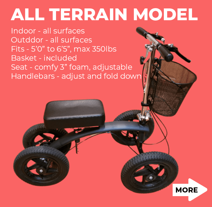 All Terrain Knee Scooter USA - Knee Scooter Rental
