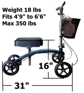 Knee scooter standard model