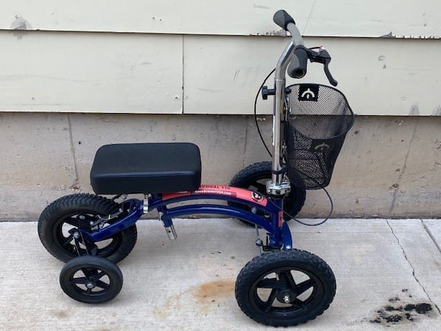 I Need a Knee Scooter TODAY in Austin - All Terrain model
