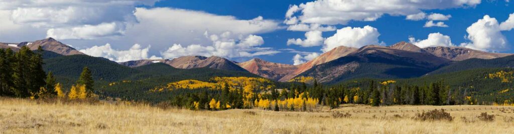 Mountain view in Wheat Ridge