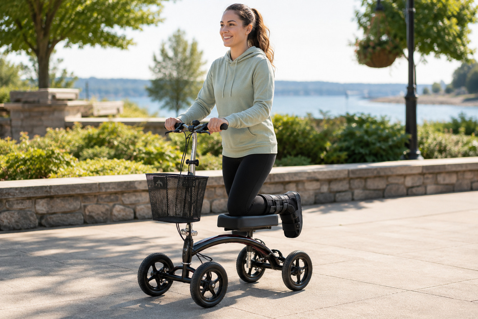 Pros And Cons Of Using A Knee Scooter
